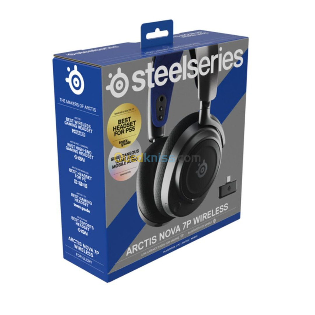 CASQUE STEELSERIES ARCTIS NOVA 7P WIRELESS