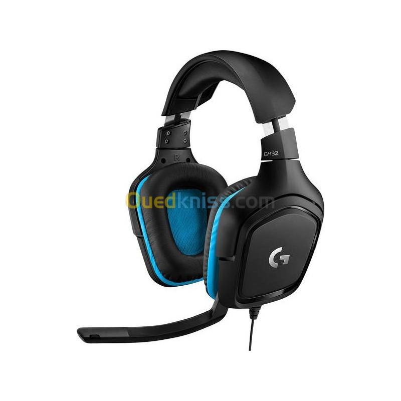 CASQUE LOGITECH G432 GAMING 7.1