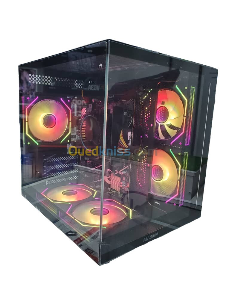 BOITIER MAGMA V900 BLACK 5FAN ARGB