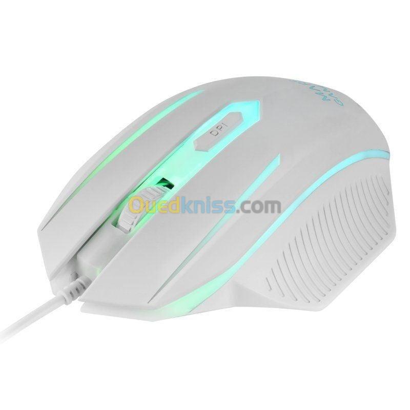 COMBO MARS GAMING 3 IN 1 MCP124W RGB WHITE