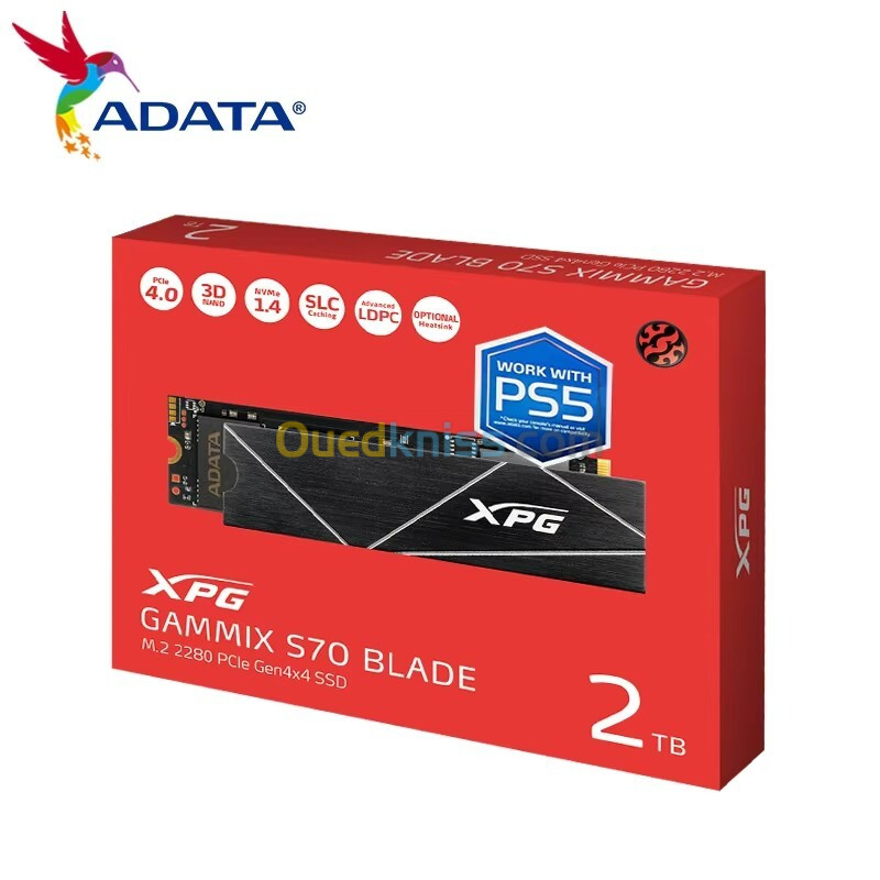 SSD M.2 XPG 2TO GAMMIX S70 BLADE NVME GEN4