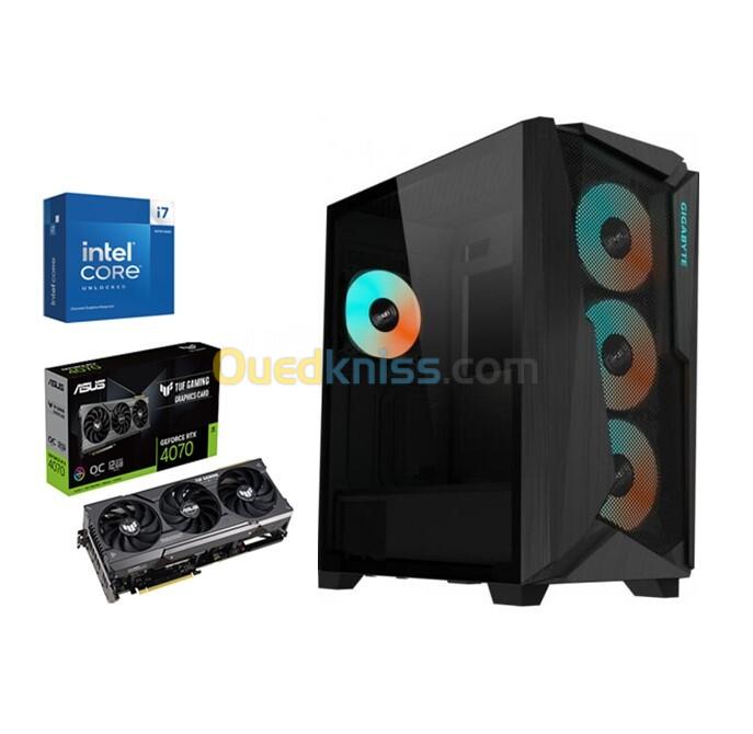 PC GAMING/ I7 14700KF - RAM 32GO DDR5 -SSD 512GO -ASUS TUF GAMING RTX 4070 12GO