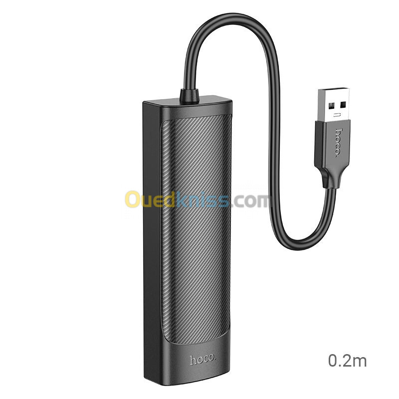 HUB USB HOCO HB41 USB-A TO 4x USB2.0 (0.2m)