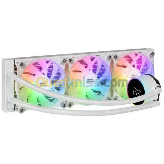 WATERCOOLING MARS GAMING ML-LCD360 ARGB WHITE