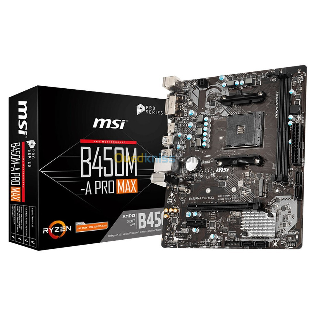 CARTE MERE MSI B450M A PRO MAX DDR4