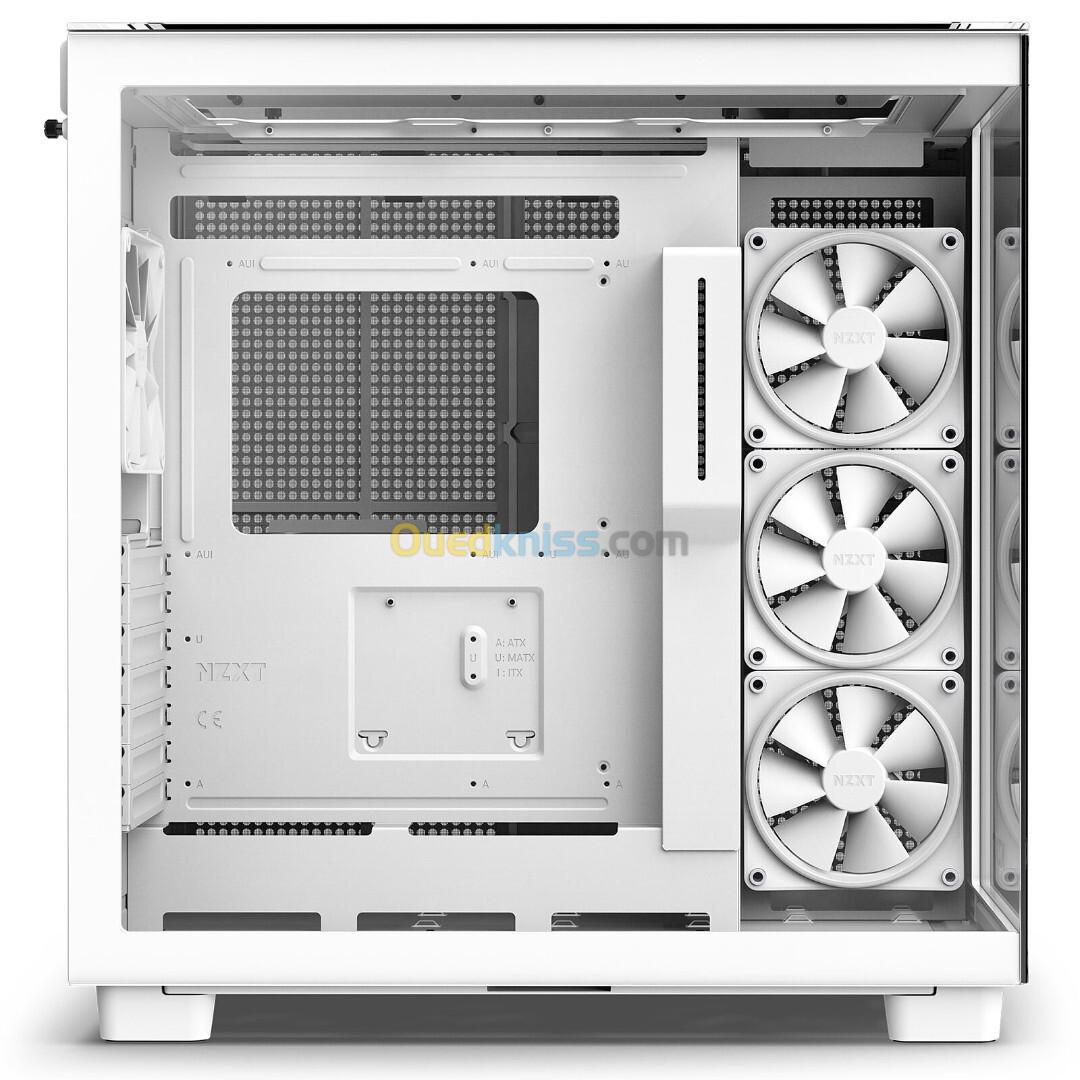 BOITIER NZXT H9 ELITE WHITE