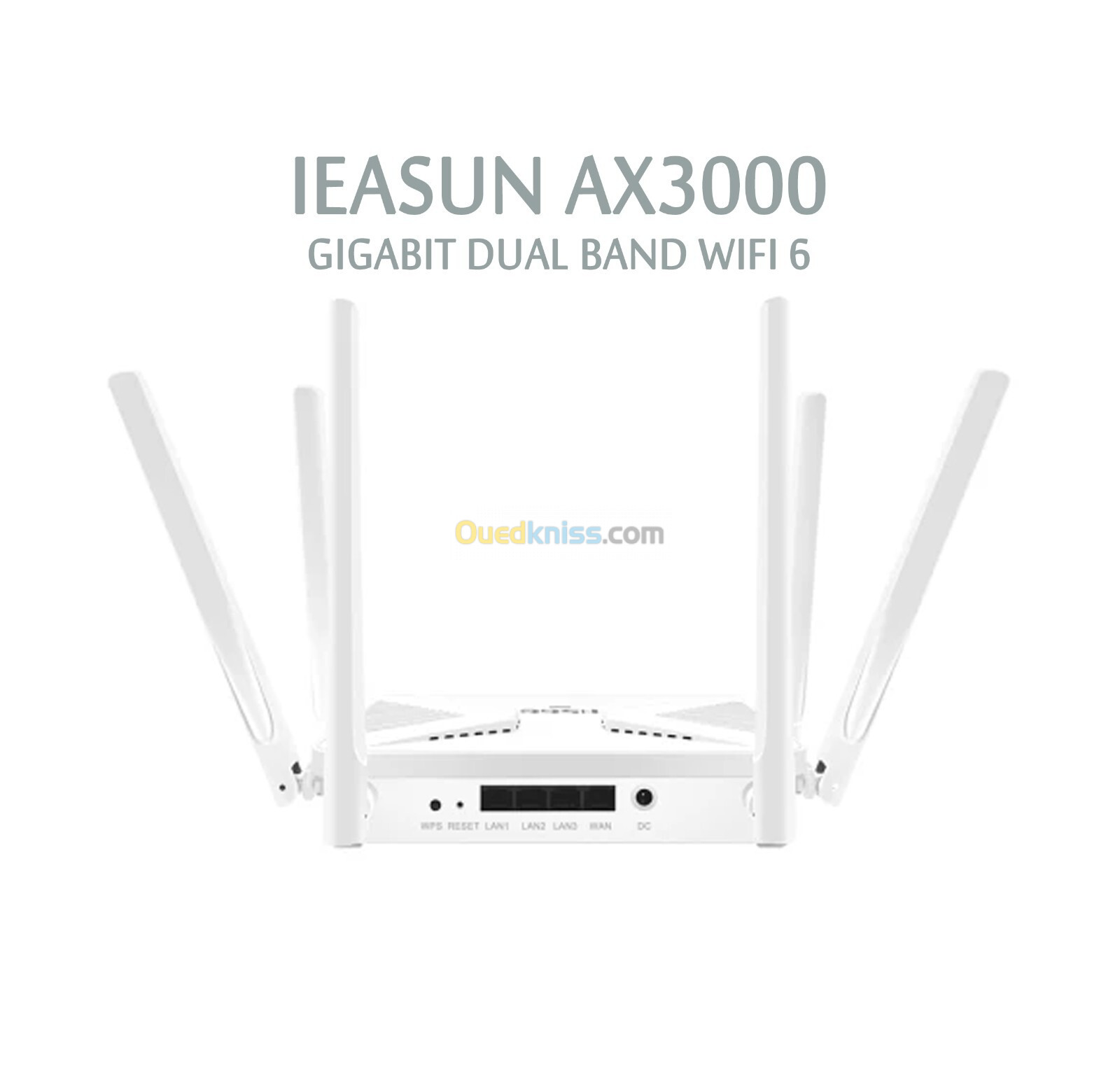 ROUTER WIFI IEASUN AX3000 DUAL BAND WIFI 6