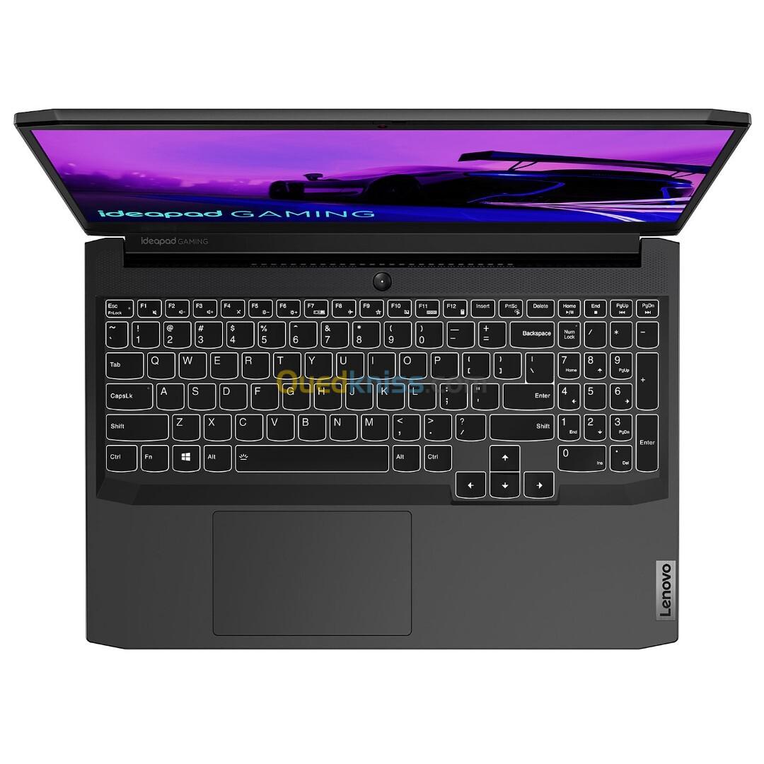 LENOVO IDEAPAD GAMING 3 15IHU6 I7 11370H RAM 16GO SSD 512GO NVIDIA RTX 3050 TI 15.6" FHD IPS