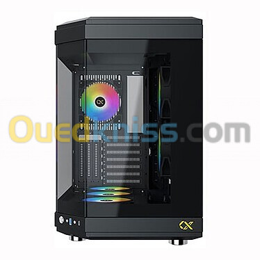 BOITIER XIGMATEK CUBI BLACK RGB