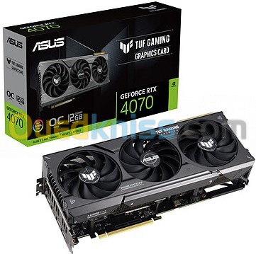 PC GAMING / RYZEN 5 7500 - RAM 16GO DDR5 - SSD 512GO - ASUS TUF RTX 4070 OC 12GO