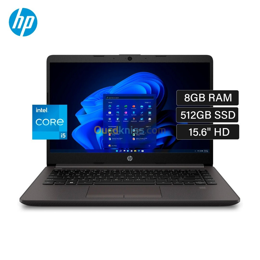 LAPTOP HP 250 G10 I5 1335U RAM 8GO SSD 512O 15.6"