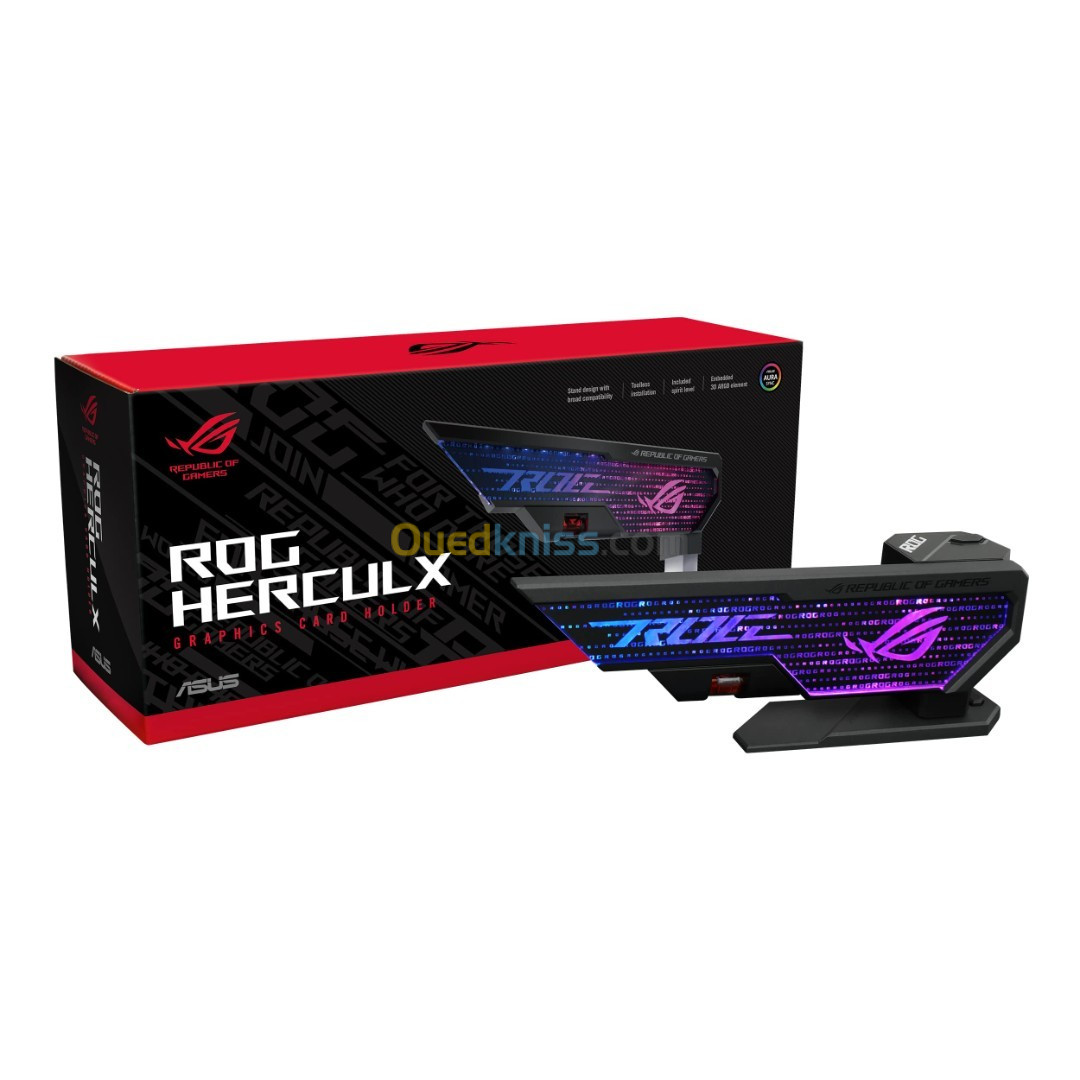 ASUS ROG HERCULX XH01 SUPPORT POUR CARTE GRAPHIQUE RGB
