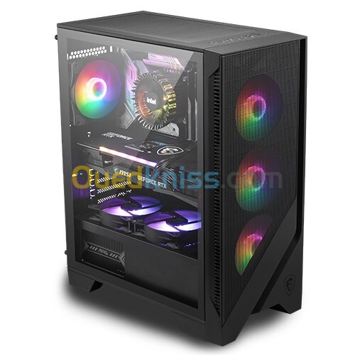 PC GAMING / RYZEN 5 9600X - RAM 16GO DDR5 - SSD 256GO - MSI RTX 4060 TI OC 8GO