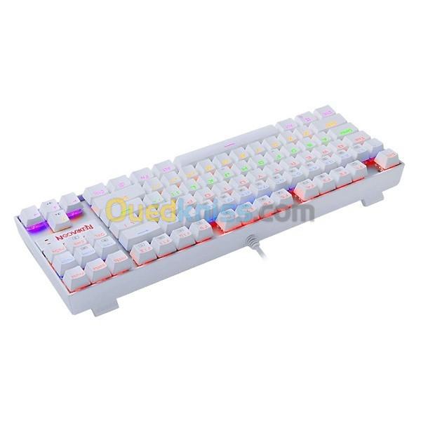 CLAVIER REDRAGON KUMARA K552W RGB MECANIQUE WHITE Alger Algérie