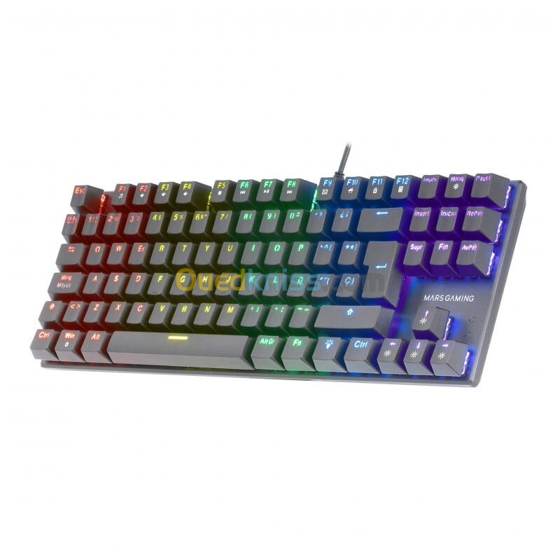 CLAVIER MARS GAMING MK80 MECANIQUE TKL RED SWITCH