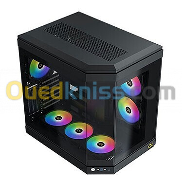 BOITIER XIGMATEK CUBI BLACK RGB