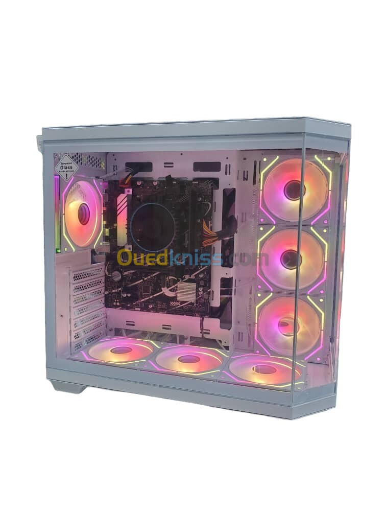 BOITIER MAGMA V950 WHITE 7FAN ARGB