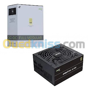 ALIMENTATION ACER 750W AC750 80PLUS BRONZE FULL MODULAIRE BLACK