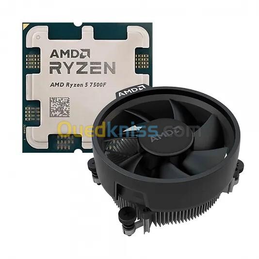 PROCESSEUR AMD RYZEN 5 7500F (3.7 GHz / 5.0 GHz) MPK + VENTILO