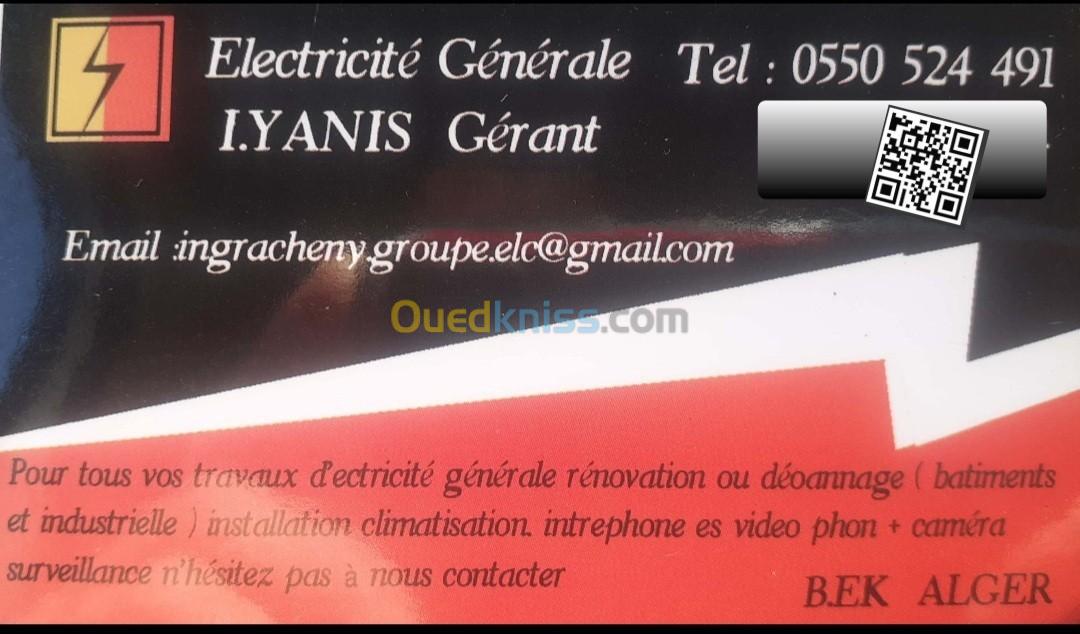 Électricien (électricité général )