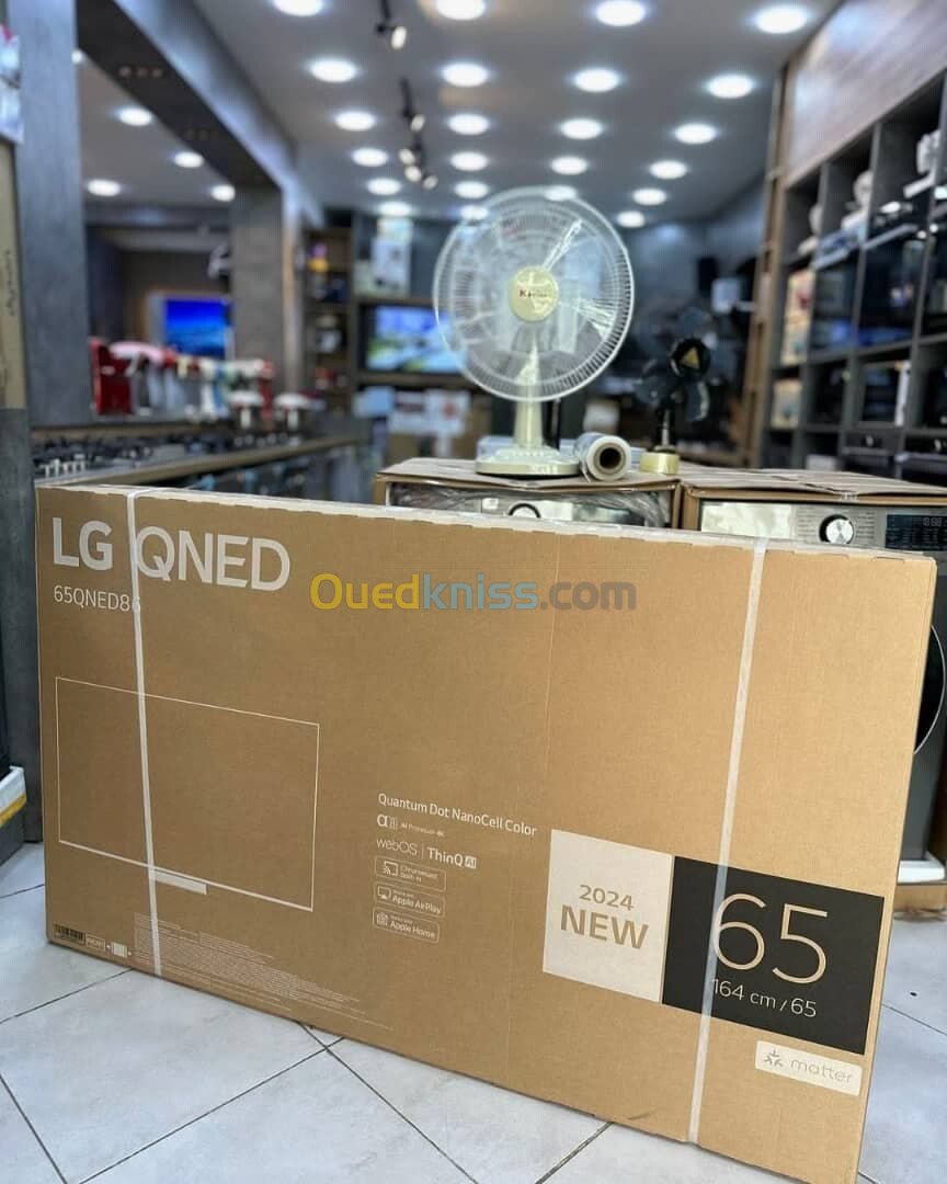 Télévision LG 55/65 OLeD et QNed 2024