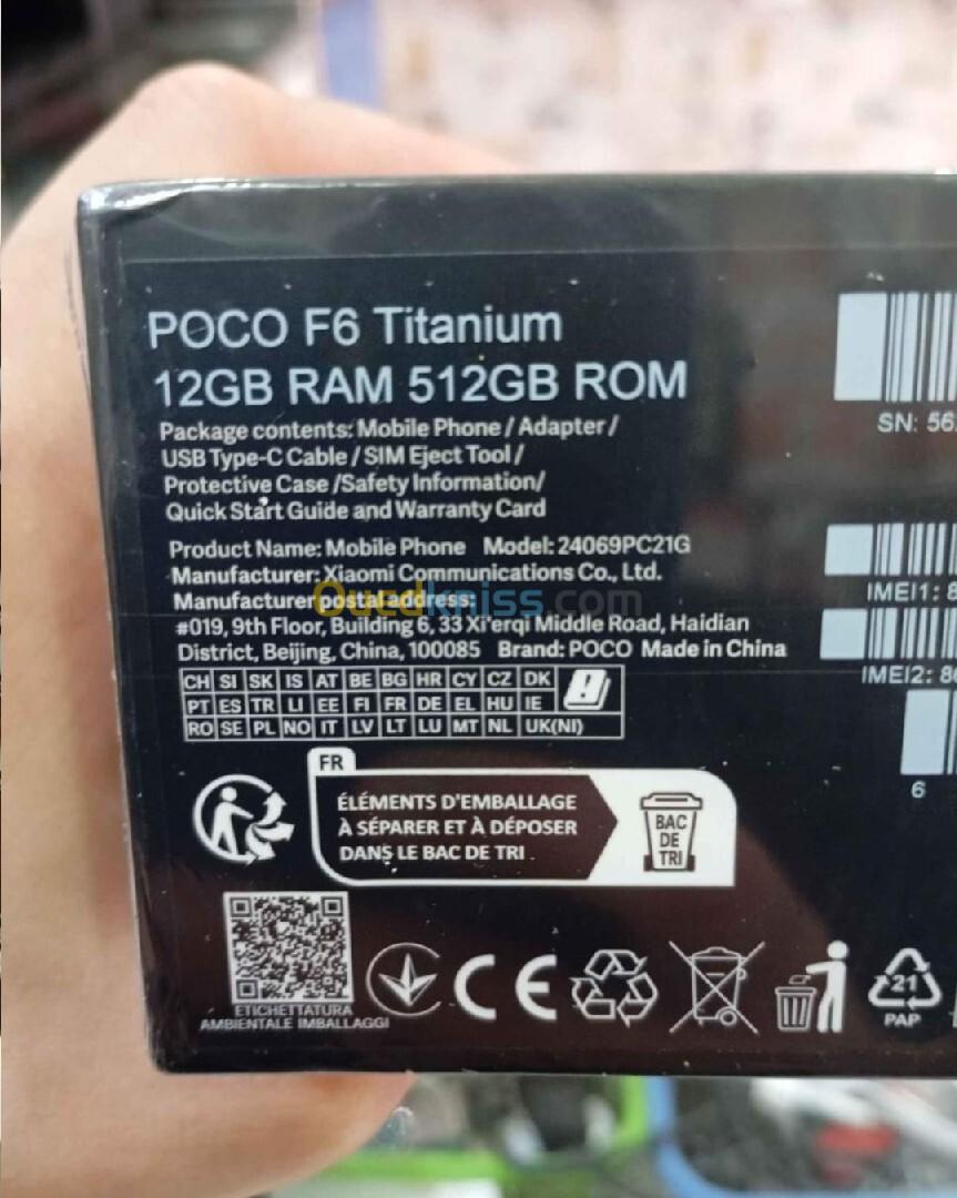 Poco F6 12/512