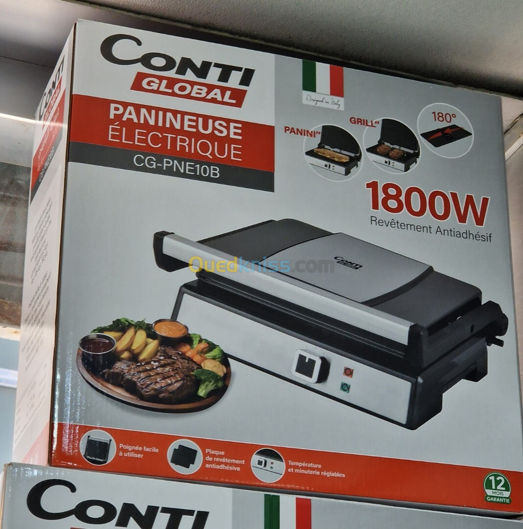 Panineuse marque Contiglobal 1800w ( petit modèle)