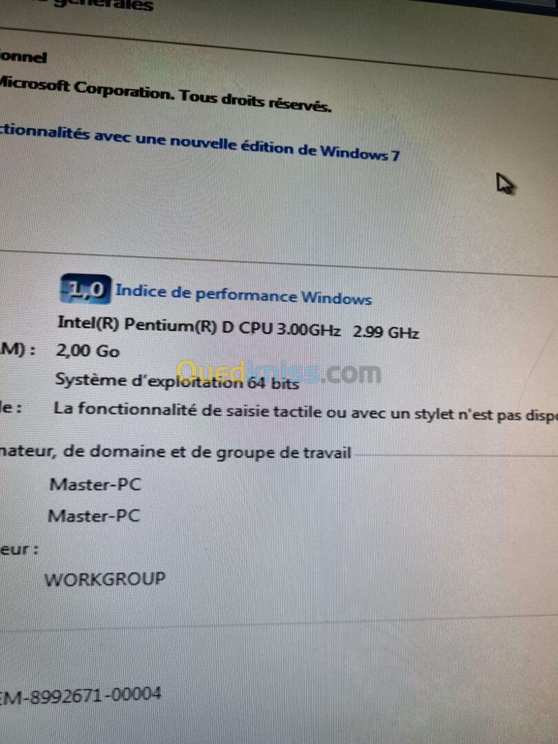 vente PC bureau 