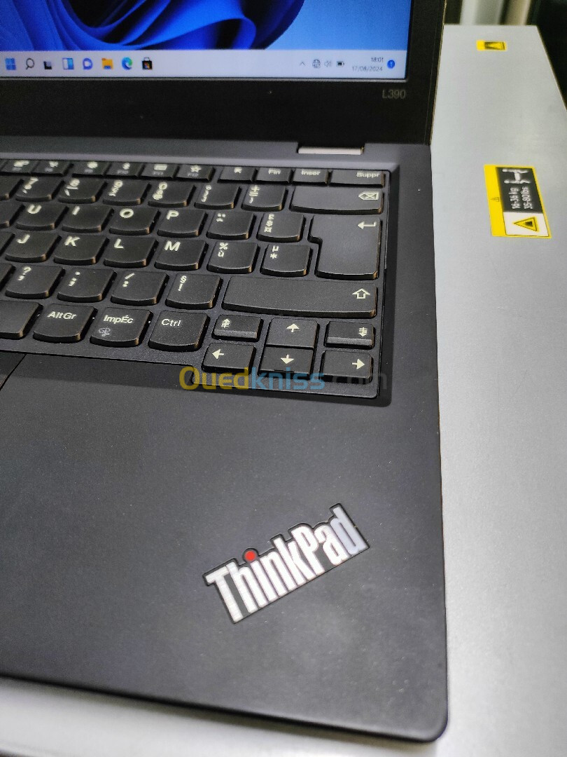 Thinkpad L390 i3 8em ram8gb ssd256