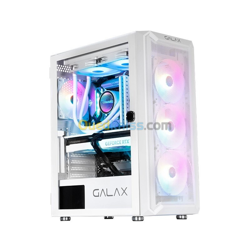 BOITIER GALAX REVOLUTION 07 WHITE 4 FANS RGB