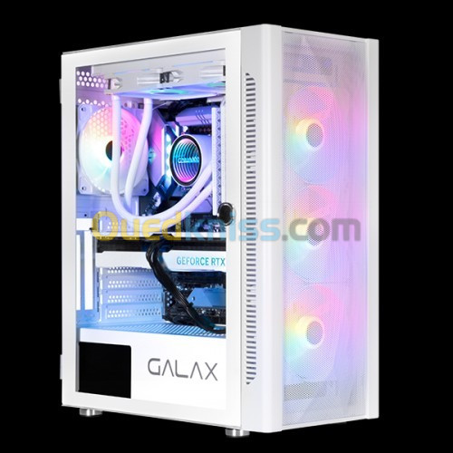 BOITIER GALAX REVOLUTION 06 WHITE 4 FANS RGB