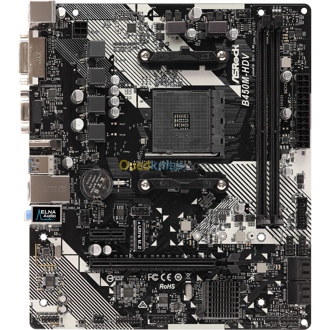 CARTE MERE ASROCK B450M-HDV R4.0 SOCKET AM4