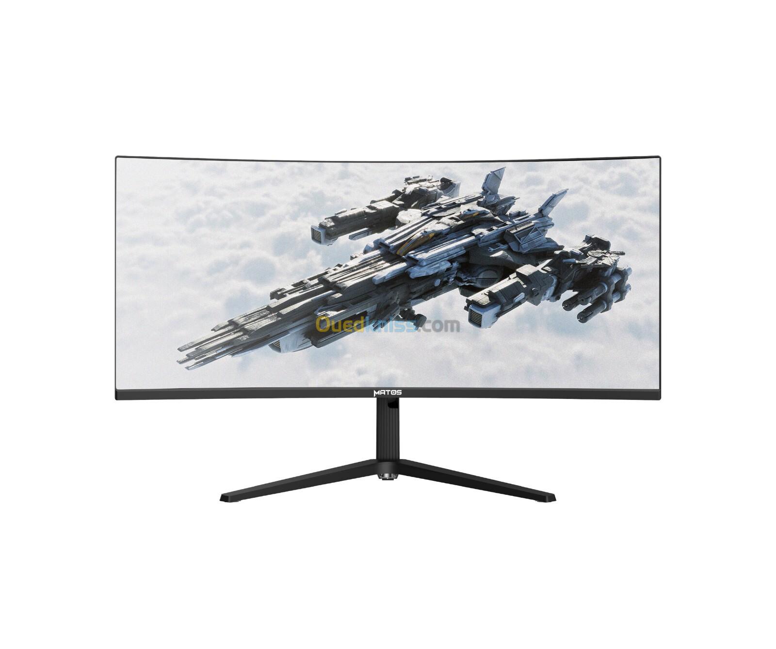 MONITEUR MATOS COSMOS MSG3401 VA 34" CURVED 180HZ 1MS UWQHD