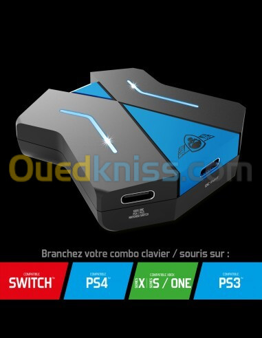 SPIRIT OF GAMER CONVERTISSEUR DE CLAVIER ET SOURIS POUR CONSOLE PS4 PS3 XBOX ONE