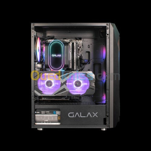 BOITIER GALAX REVOLUTION 05 BLACK 4 FANS RGB