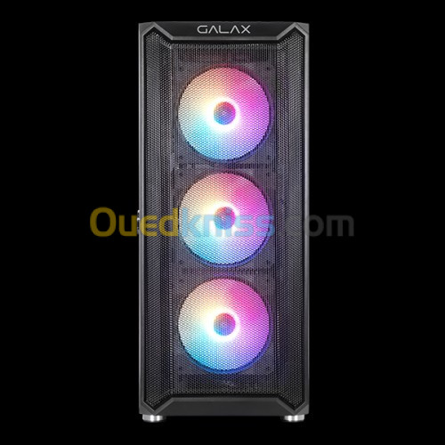 BOITIER GALAX REVOLUTION 07 BLACK 4 FANS RGB