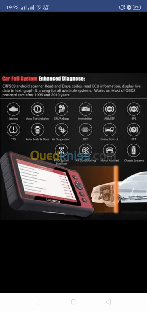 Diagnostic scanner automobile