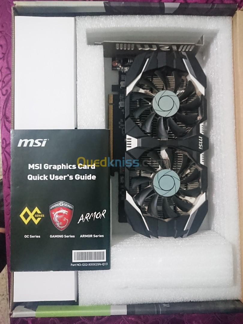 Msi armor best sale 1050 ti