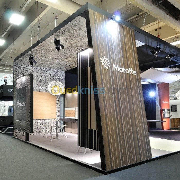 avendre un stand en mdf avec mezzanine 