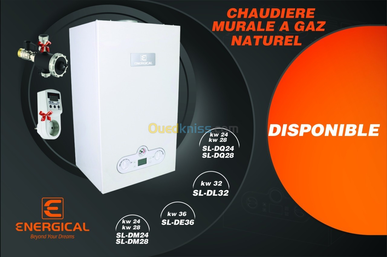 CHAUDIERE ENERGICAL 24KW & 28KW 