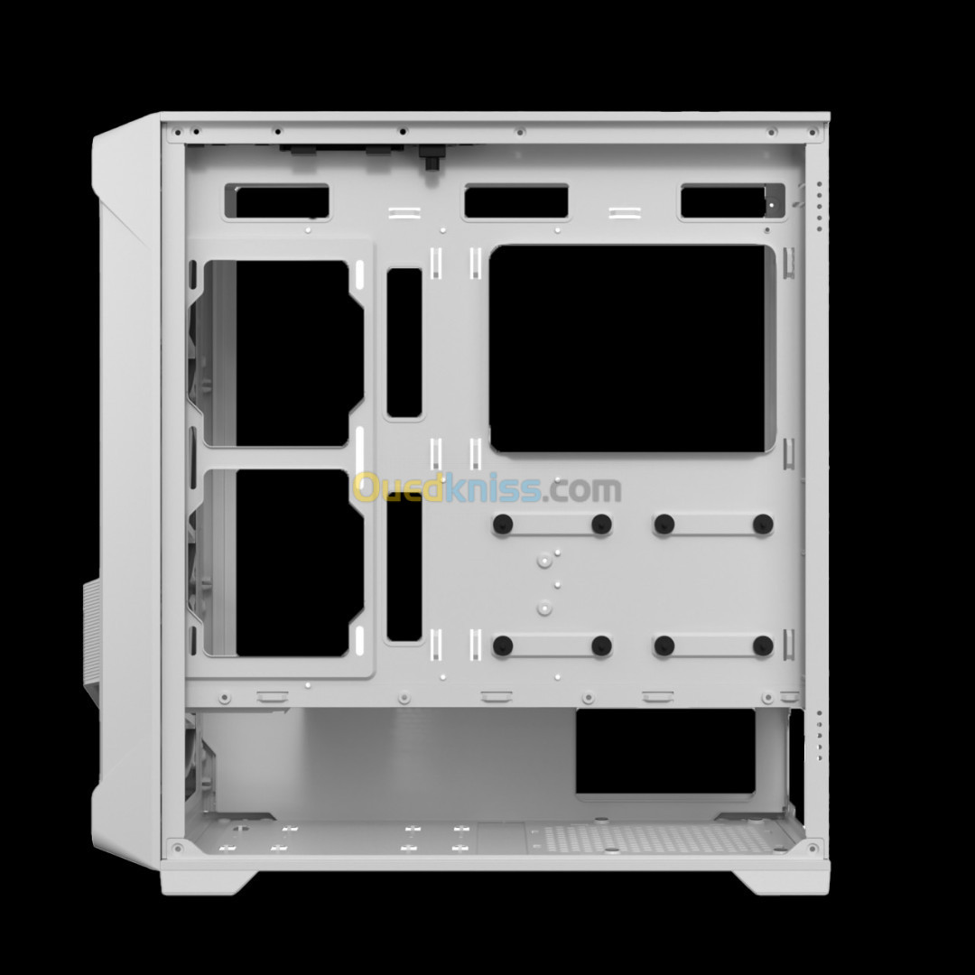 Boitier PC Gamer RAIDMAX X603 MESHIAN White, ARGB Control, 4x120mm ARGB FAN