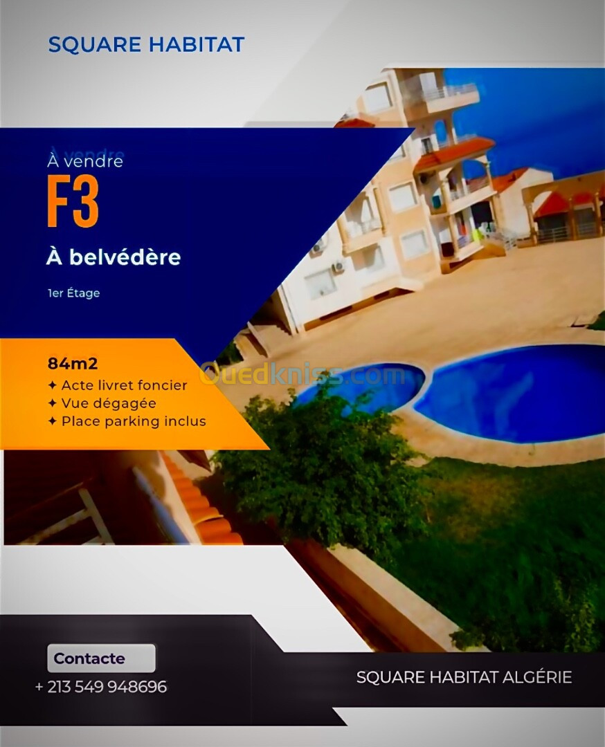 Vente Appartement F3 Béjaïa Bejaia