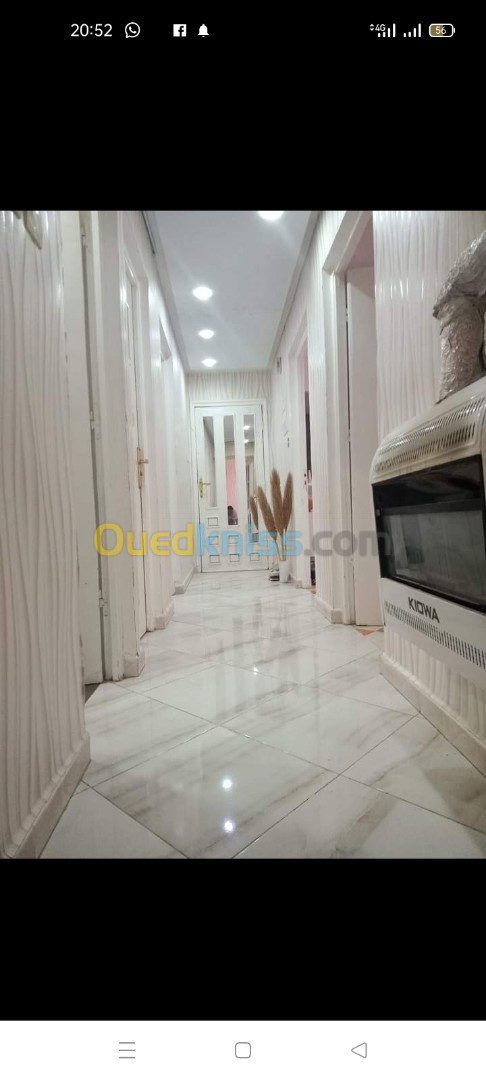 Location Appartement F3 Mostaganem Kheireddine