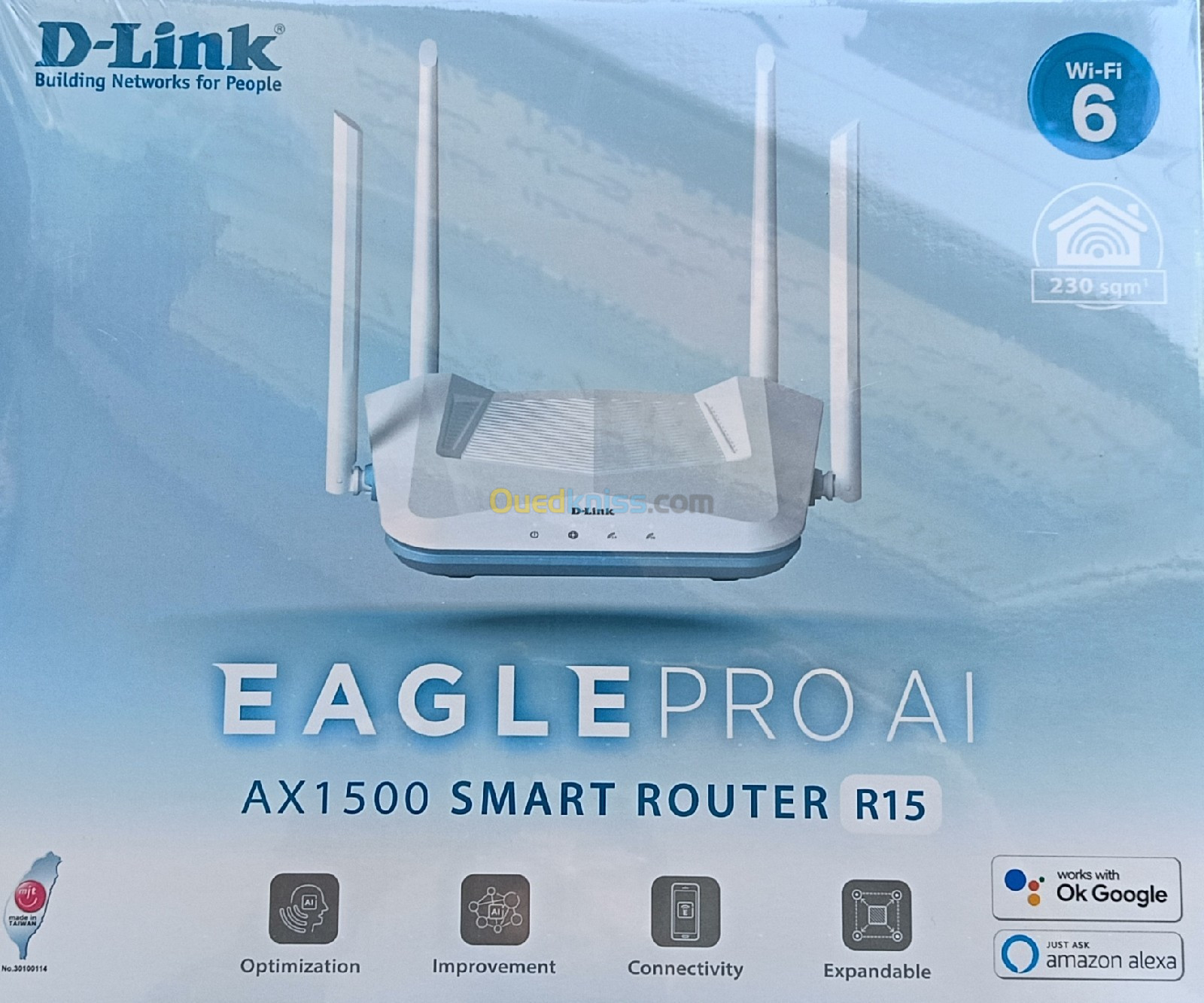 SMART ROUTER R15 AX1500 D-LINK EAGLE PRO AI