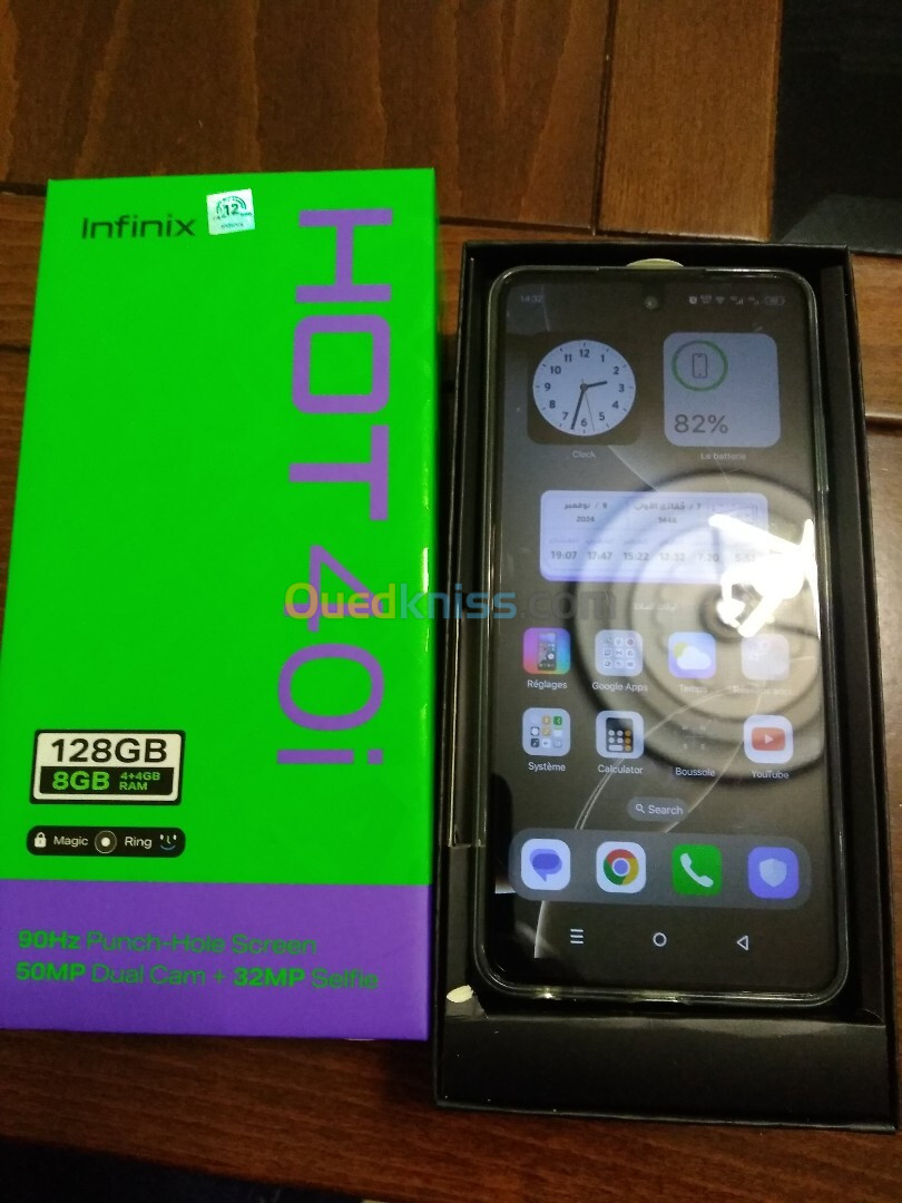 hot 40i 8/128 infinix