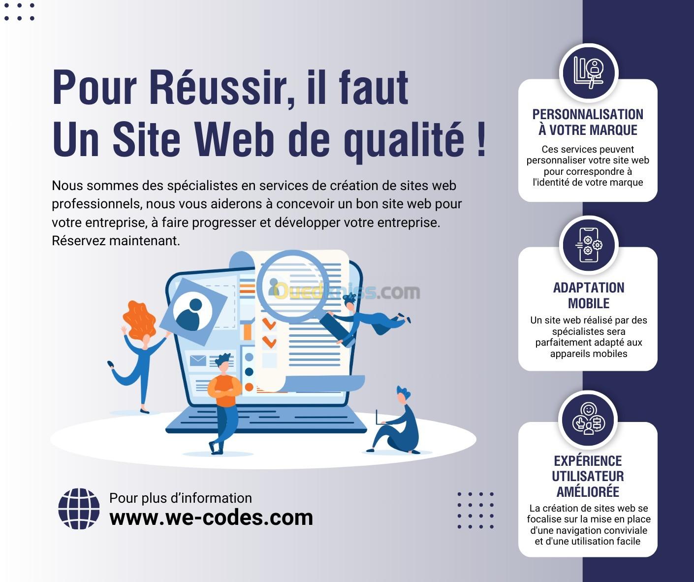 Création De Sites Web Professionnels