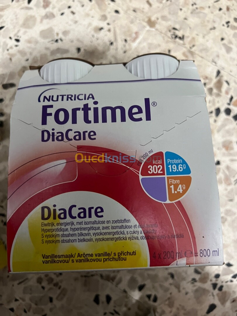 Fortimel diacare sans sucre p4 -prix 2600DA