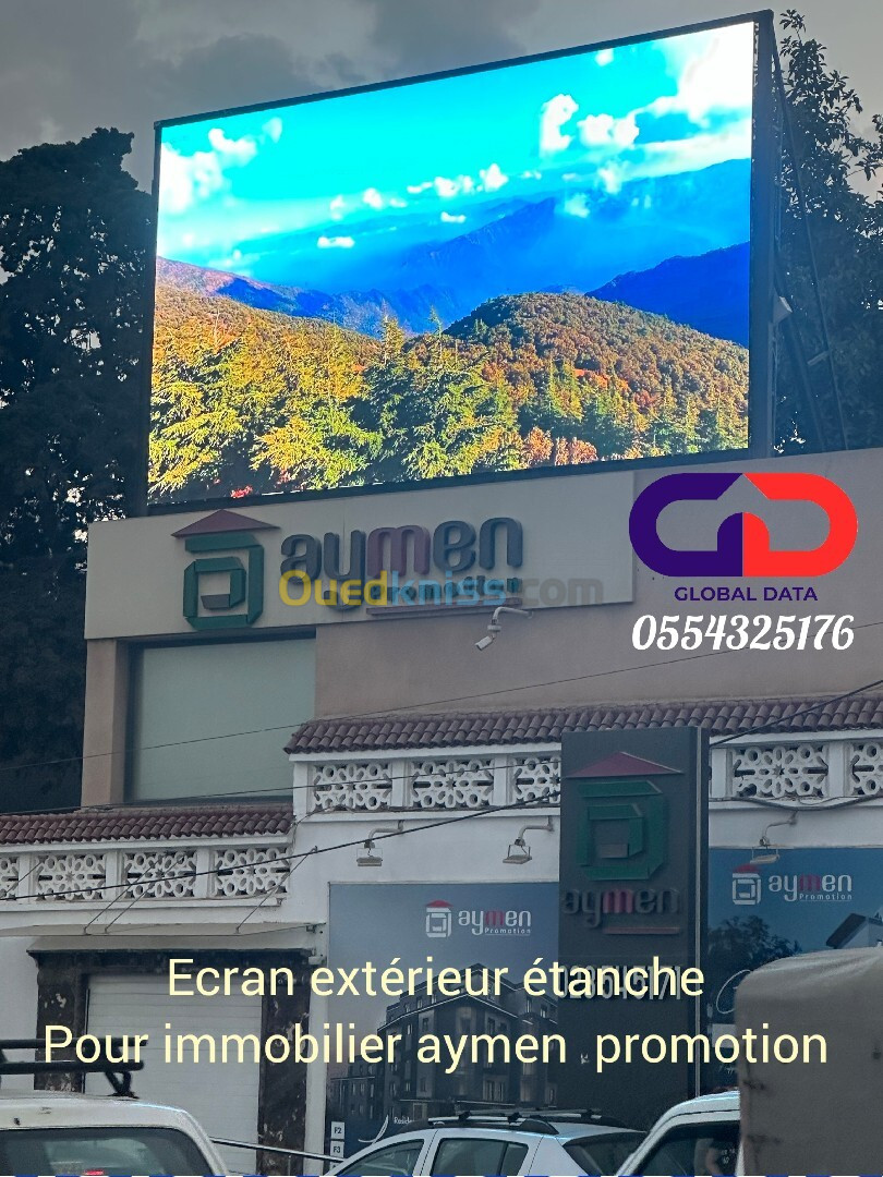 Des écrans géants LED sur-mesure 