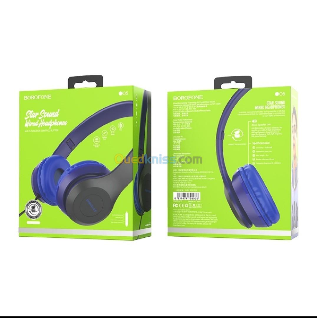 Wired headphones BO5 Star sound