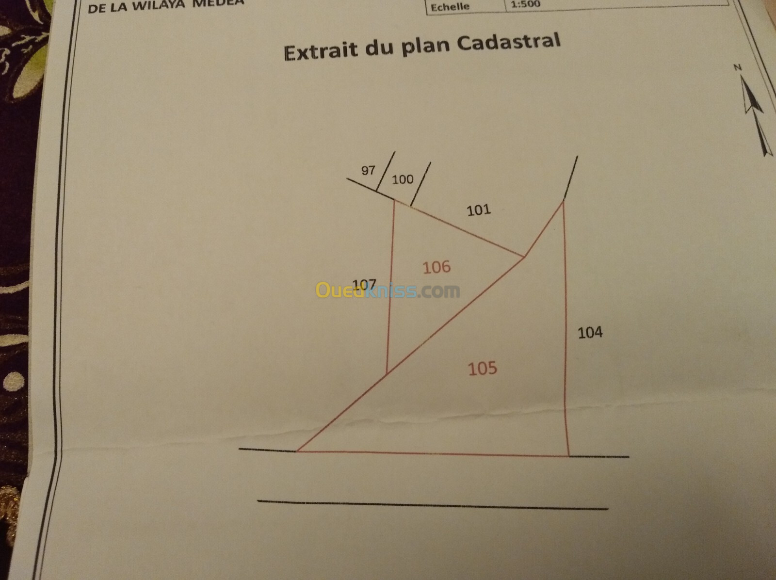 Vente Terrain Médéa Medea